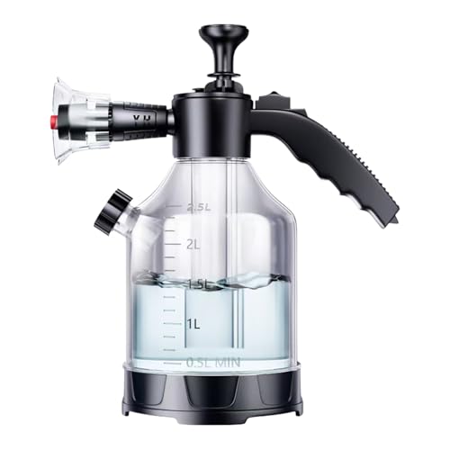 Schaumsprühpumpe – Drucksprüher für Gartenpumpe | Gartenschlauch mit Schaumkanone | Autoreiniger mit großer Kapazität | Sprühflasche für Bewässerungspumpe von Genérico