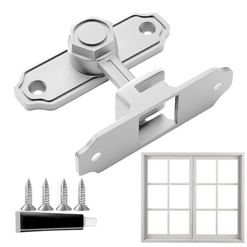 Schiebetürriegel für Scheunentüren, Scheunentürriegel, Schwerlast-Türschloss, Sicherheitshunde, Hardware für Scheunen, G- von Genérico