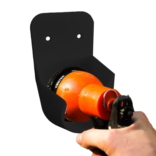 Schlauchdüsenhalterung – Wandmontage, platzsparendes | Rohrkopfhalter für Bewässerung, Terrasse, Garten, Rasen im Freien im Hinterhof von Genérico