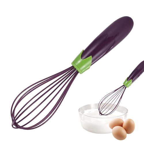 Schneebesen für die Küche, Küchenmixer zum Kochen, hitzebeständige Silikon-Eierrührer, sicherer Mixer für antihaftbeschichtetes Kochgeschirr, Küchenzubehör von Genérico