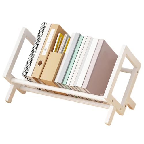 Schreibtischregal - Schlafzimmer mit Tischplatte | Bücherregal für den Schreibtisch | Bücherregal für den Schreibtisch | für Bücher | für kleine Schreibtischbücher | A von Genérico