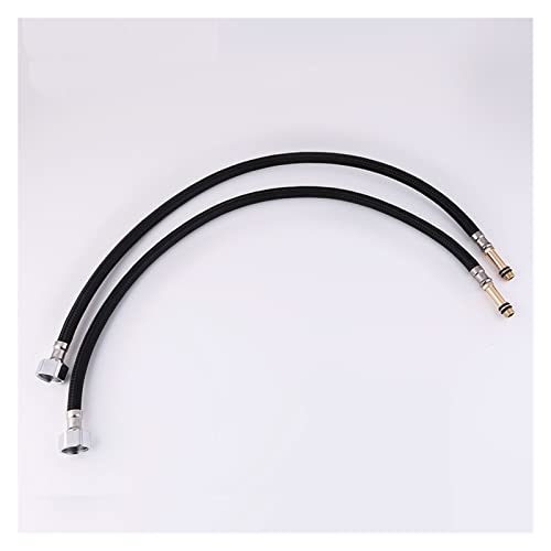 Schwarzes Kupfer G1/2 Zoll (60 cm/80 cm) Kaltwasserversorgungsschläuche / flexibler Mixer (für heiße Kaltwasserversorgung, 80 cm) von Genérico
