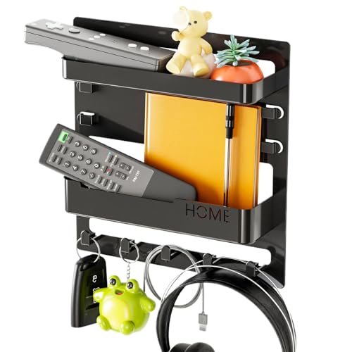 Schwebende Regale für Schlafzimmer, schwebende Regale für die Küche, Wort an der Wand im für das Wohnzimmer, Organizer für Regalzubehör, selbstklebend, mit Haken und Clips Schwebende Regale für Schlafzimmer, schwebende Regale für die Küche, Wort an der Wand im für das Wohnzimmer, Organizer für Regalzubehör, selbstklebend, mit Haken und Clips von Genérico