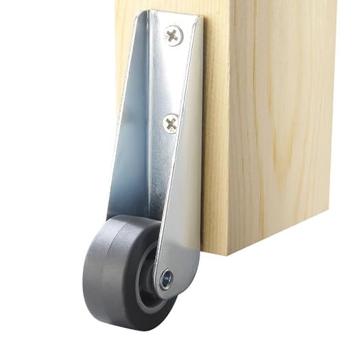 Schwerlast-Rollen | Schwerlastrollen | Lenkrolle mit langer Halterung, drehbar und leise, für verschiedene Arten von Möbeln, Rollen Schwerlast-Rollen | Schwerlastrollen | Lenkrolle mit langer Halterung, drehbar und leise, für verschiedene Arten von Möbeln, Rollen von Genérico