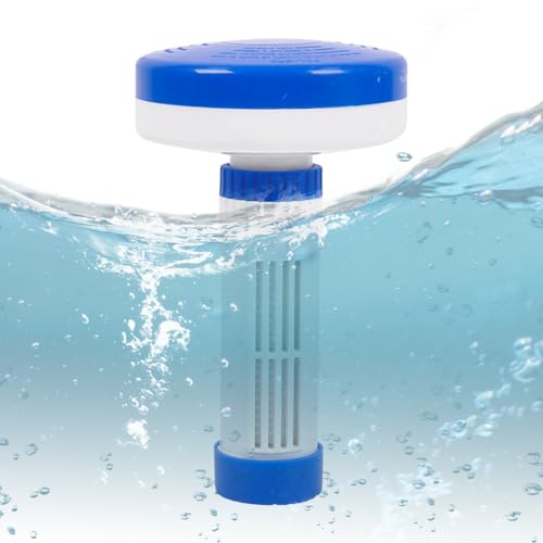 Schwimmender Tablettenspender – automatischer Tablettenspender – Automatischer Verteiler mit langsamer Freisetzung mit großer einstellbarer Kapazität für Wasserwartung Schwimmender Tablettenspender – automatischer Tablettenspender – Automatischer Verteiler mit langsamer Freisetzung mit großer einstellbarer Kapazität für Wasserwartung von Genérico