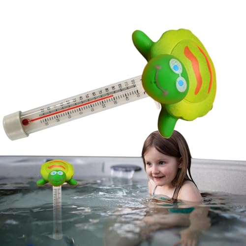 Schwimmendes Thermometer für Pool, Wassertemperatursensor, leicht zu lesendes Zubehör für Whirlpools, Seen und Außenpools Schwimmendes Thermometer für Pool, Wassertemperatursensor, leicht zu lesendes Zubehör für Whirlpools, Seen und Außenpools von Genérico