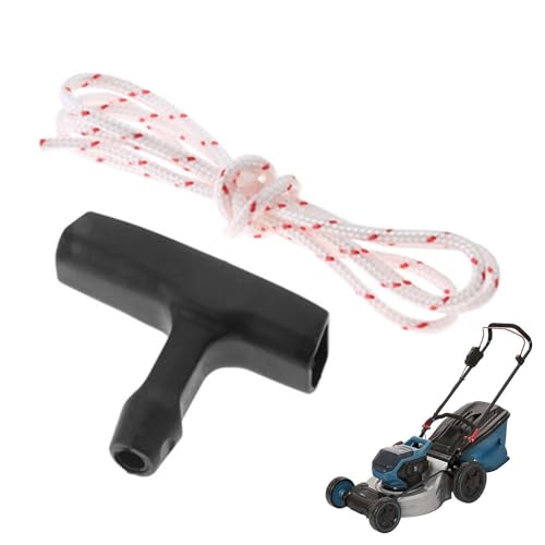 Seilzugstarter - Ersatz für Rasenmäher Zugseil | Startseil mit Rücklaufschnur | Ersatz des Zugkabels für Rasenmäher | Acces von Genérico
