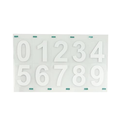 Selbstklebende Briefkastennummern – reflektierende Hausnummern | PVC-Adressnummern | Wasserdichter Mülltonnenaufkleber ohne tote Winkel | Starker Aufkleber Selbstklebende Briefkastennummern – reflektierende Hausnummern | PVC-Adressnummern | Wasserdichter Mülltonnenaufkleber ohne tote Winkel | Starker Aufkleber von Genérico