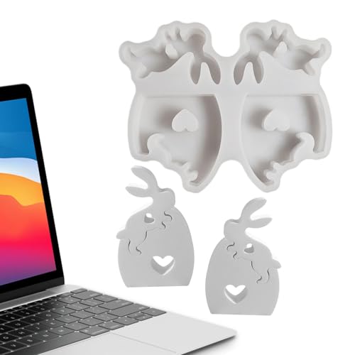 Silikonform für Kaninchen, Osterhasen-Kerzenformen, Kaninchen-Seifenformen für Heimdekoration, weiche Formen für Kerzen aus Kaninchenharz, Bastelform aus Pa Silikonform für Kaninchen, Osterhasen-Kerzenformen, Kaninchen-Seifenformen für Heimdekoration, weiche Formen für Kerzen aus Kaninchenharz, Bastelform aus Pa von Genérico