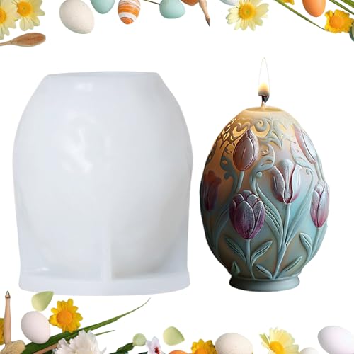 Silikonform für Ostern - wiederverwendbare Kerze | Spring Holiday Home Decory Gipsform von Genérico
