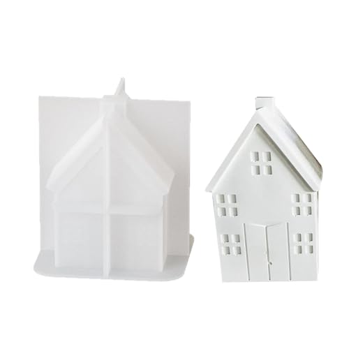 Silikonformen in Hausform, Silikonform für Weihnachtsbasteleien, Silikonformen in Hausform, Kerzenform für Weihnachten, wiederverwendbare Harzformen, Gießformen Silikonformen in Hausform, Silikonform für Weihnachtsbasteleien, Silikonformen in Hausform, Kerzenform für Weihnachten, wiederverwendbare Harzformen, Gießformen von Genérico