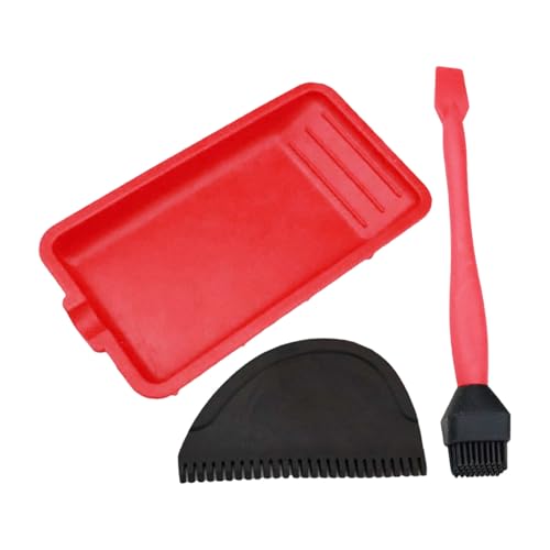 Silikonkleber-Applikator-Set: Holzleim-Bürste und Tablett-Set, wiederverwendbare Holzleimwerkzeuge für Handwerk, Reparaturen Silikonkleber-Applikator-Set: Holzleim-Bürste und Tablett-Set, wiederverwendbare Holzleimwerkzeuge für Handwerk, Reparaturen von Genérico