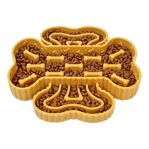 Slow Feeder Dog Bowl – Saugnapf für Haustierfutter für Welpen, Senioren und Training | Anti-Choking Slow Eating Dog Bowl für mentale Stimulation, Indoor Use, Travel Feeding Dish, Prevent Bloat Slow Feeder Dog Bowl – Saugnapf für Haustierfutter für Welpen, Senioren und Training | Anti-Choking Slow Eating Dog Bowl für mentale Stimulation, Indoor Use, Travel Feeding Dish, Prevent Bloat von Genérico