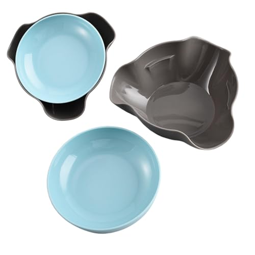 Snackschale, Snackschale, doppelschichtige Pistazienschale, Popcornschale mit Aufbewahrung, Aufbewahrung von Süßigkeiten aus Walnussschalen mit Zubehör Snackschale, Snackschale, doppelschichtige Pistazienschale, Popcornschale mit Aufbewahrung, Aufbewahrung von Süßigkeiten aus Walnussschalen mit Zubehör von Genérico