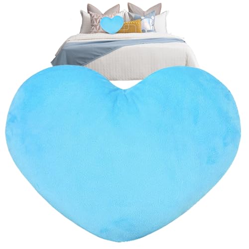 Sofakissen in Herzform, Sofa Cushion | Plüsch-Herzdekor | süße Spielzeuggrößen, Sofakissen für Mädchen, Wohnaccessoire in Herzform, Zubehör von Genérico