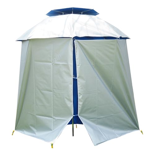 Sonnenschirm-Abdeckung, robuster Stoff, tragbarer Strandhimmel, wasserdichter Ersatzdeckel mit verbessertem Sonnenschutz-Design, multifunktionaler Schutz für Familienreisen von Genérico