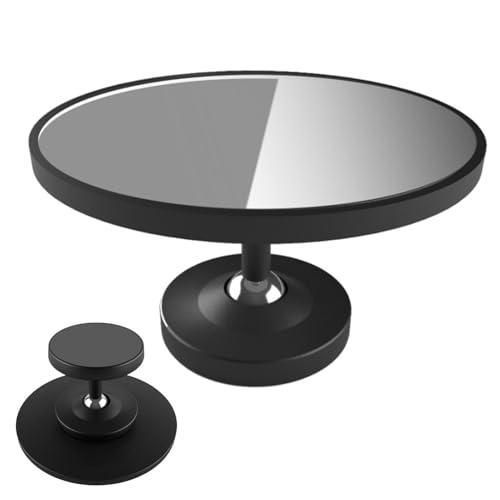 Spiegel ohne Boden – reflektierende Spiegel in Kaffeebraun, elegante Espressobeobachtungsspiegel, Flussbeobachtungsspiegel, visuelle Extraktionsspiegel für Aufnahmen von Genérico