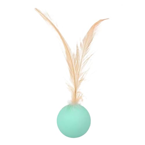 Spielzeug zur Selbstunterhaltung | Sensorischer Stimulationskugel mit Federn für das Jagdspiel im Freien im Inneren der Langeweile | Stimulationsspielzeug für Herren Spielzeug zur Selbstunterhaltung | Sensorischer Stimulationskugel mit Federn für das Jagdspiel im Freien im Inneren der Langeweile | Stimulationsspielzeug für Herren von Genérico