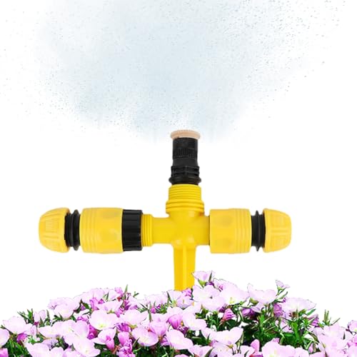 Sprokler | Wassersprinkler für Rasen | 360 Grad schwenkbare Abdeckung für Bewässerungswasser für Gartenarbeit von Genérico