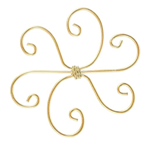 Stabilisierende Pflanzenstütze, verstellbar, wiederverwendbar, aus Eisen, für Zimmerpflanzen, für Kletterpflanzen in Töpfen wie Gladiolen, Geldbaum von Genérico