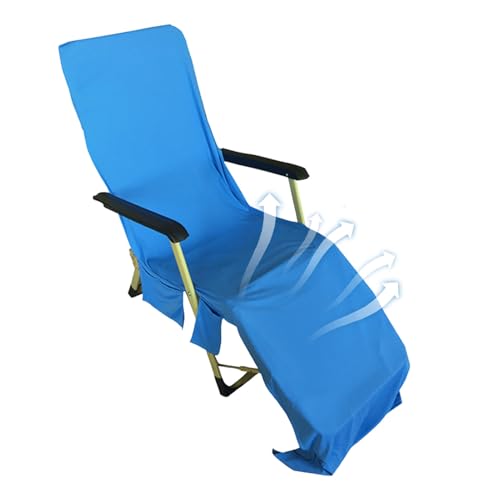 Strandstuhlabdeckung mit Seitentaschen, Mikrofaser-Handtuch für Chaiselounge, Abdeckung für Sonnenliege im Freien, für Garten, , Hotel, Patio, Poolstühle Strandstuhlabdeckung mit Seitentaschen, Mikrofaser-Handtuch für Chaiselounge, Abdeckung für Sonnenliege im Freien, für Garten, , Hotel, Patio, Poolstühle von Genérico