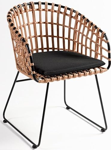 Stuhl / Sessel aus synthetischem Rattan, für drinnen oder draußen (Terrasse, Garten) (Hanoi, Stuhl) von Genérico