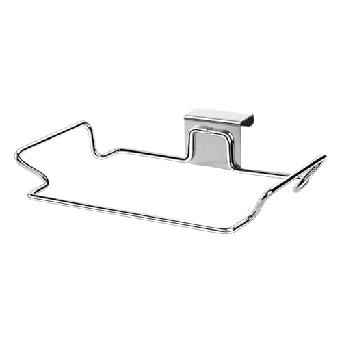 Taschenhalter unter dem Schreibtisch, Getränkehalter für die Schranktür, Müllgitter aus Edelstahl | Tragbarer Halter für Schreibtischfreunde in der Küche zu Hause von Genérico