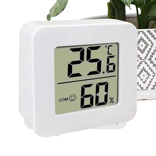 Temperatur- und Feuchtigkeitsmessgerät: Innen-Hygrometerthermometer, kleines digitales Feuchtigkeitsmessgerät, LCD-Display, Raumtemperaturmesser, genauer Heimklima-Tracker, Sensor Temperatur- und Feuchtigkeitsmessgerät: Innen-Hygrometerthermometer, kleines digitales Feuchtigkeitsmessgerät, LCD-Display, Raumtemperaturmesser, genauer Heimklima-Tracker, Sensor von Genérico