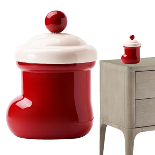 Tischmülleimer – Tischmülleimer | Recycling-Mülleimer für Arbeitsplatte, kreativer Mülleimer in Stiefelform für Schreibtisch, Wandtisch, Wohnzimmer von Genérico