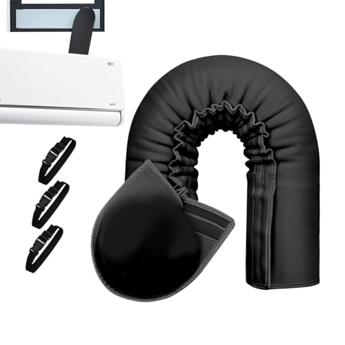 Tragbare Isolierung für Klimaanlagenschläuche, Schutz für Rohre mit 3 verstellbaren Schnallenriemen, Zubehör für Haushaltsgeräte im Innenbereich zu Hause oder im Büro von Genérico