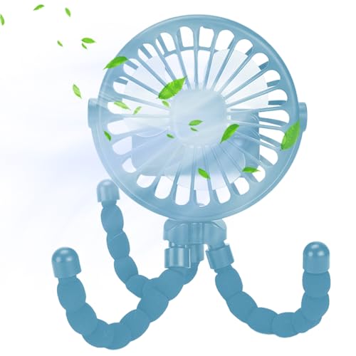 Tragbarer Kinderwagenventilator für Reisen, 360 ° drehbar, LED-Nachtlicht, Geschwindigkeit 360 °, flexibles Stativ, Handheld Schreibtisch, Cofriamien Tragbarer Kinderwagenventilator für Reisen, 360 ° drehbar, LED-Nachtlicht, Geschwindigkeit 360 °, flexibles Stativ, Handheld Schreibtisch, Cofriamien von Genérico