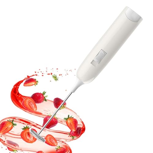 Tragbarer automatischer Kaffeebereiter | Milk Frother Handheld - leichter und leichter Milchrührer, elektrischer Mini-Schokoladenrührer, multifunktional, tragbar, für heiße Schokolade, Ei von Genérico