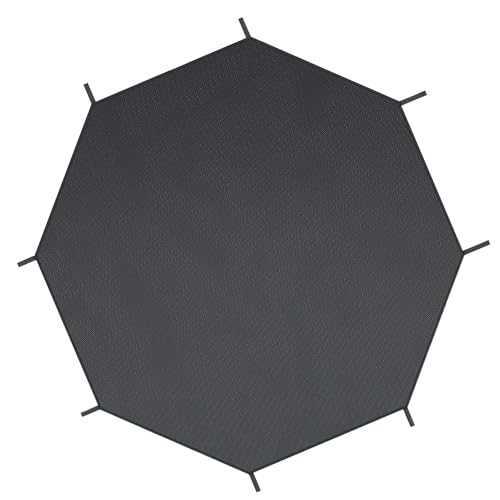 Trampolin-Abdeckung, Sonnenschutz, wasserdicht, wasserdicht, einfach zu installieren, für Garten, Terrasse und Spielbereiche von Genérico