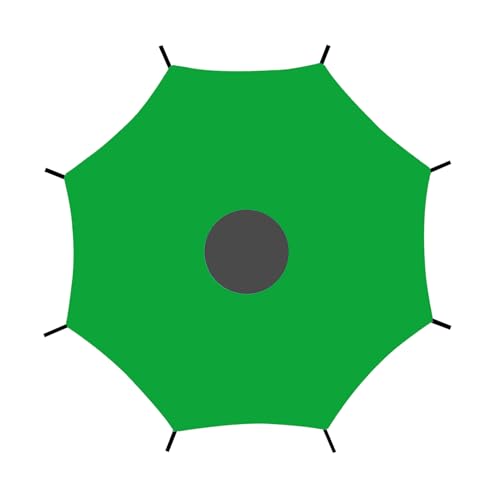 Trampolin Baldachin - Sonnenschutz Trampolin Sunshade Cover | Sunshade Baldachin für Trampolin | Tränenbeständige Abdeckhaube faltbar für Wasser P Trampolin Baldachin - Sonnenschutz Trampolin Sunshade Cover | Sunshade Baldachin für Trampolin | Tränenbeständige Abdeckhaube faltbar für Wasser P von Genérico