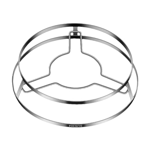 Trivet-Gitter, tragbar, Dampfgitter, Topfhalter, Topflappenhalter, Ständer zum Kochen von Töpfen und Pfannen, Gitter für Dampfgarer, Küchenständer von Genérico