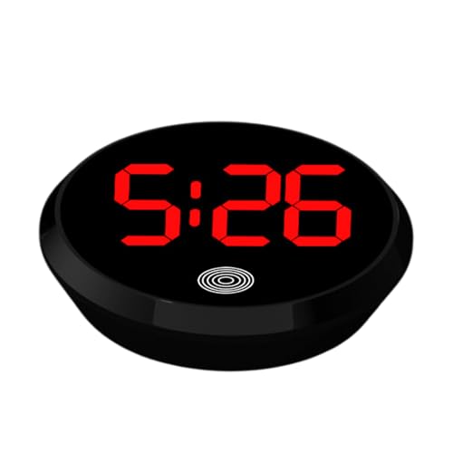 Uhr für Auto, Digitaluhr für Armaturenbrett, Touch-Uhr mit Clip zur Belüftung, elegantes LED-Display mit automatischer Zeitanzeige, für den Innenraum von Auto, LKW und von Genérico