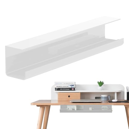 Unter dem Schreibtisch-Kabel-Organizer | Kabelmanagement unter dem Schreibtisch, flammhemmendes Kabelgitter von 38,1 cm (15 Zoll), ohne Brandschutzspure, doppelseitiger Aufkleber von Genérico