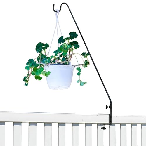 Vogelfutterstation – 2 Futterpfosten für Vögel – Mehrzweck-Haken-Set, Hängekörbe, Futterspender für Vögel, Girlanden, Laternen auf jeder Terrasse von Genérico