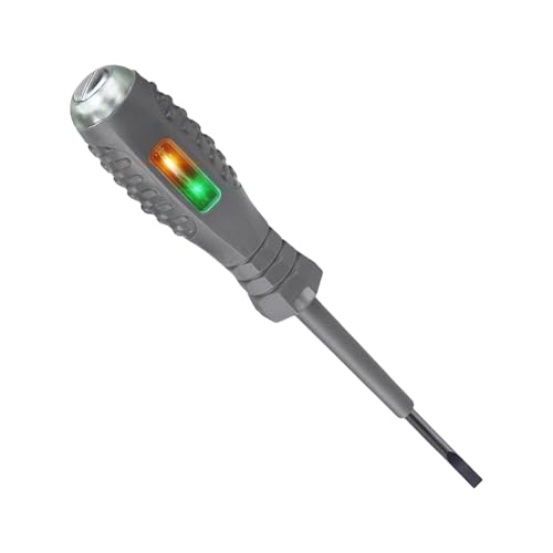 Voltage Detektor - Voltage Tester | Elektrischer Screwdriver Electricity Detektor, 2-in-1 Voltage Test Pen, Light Display Screwdriver for Electricity Detection - Electrical Tester Pen von Genérico