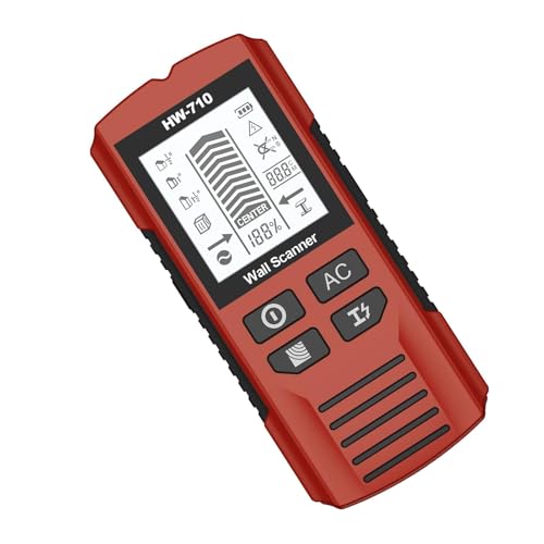 Wand-Metalldetektor, 15 x 6,7 x 3 cm, Sensor für Handbolzen, Suchwerkzeug, Hochsicherheits-Scanner, multifunktionales LCD-Display und Audiodetektor Wand-Metalldetektor, 15 x 6,7 x 3 cm, Sensor für Handbolzen, Suchwerkzeug, Hochsicherheits-Scanner, multifunktionales LCD-Display und Audiodetektor von Genérico