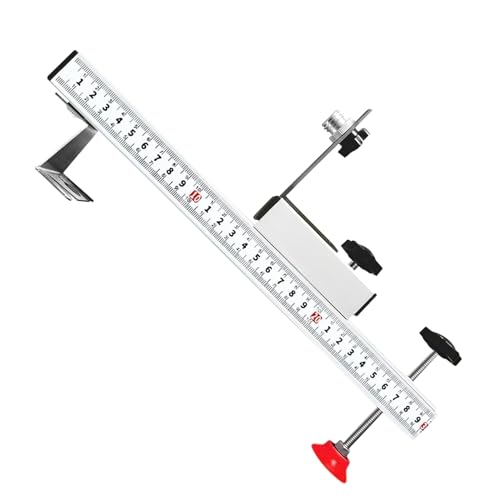 Wandnivellierer | tragbares Nivellierlineal | anpassbare Basis mit integrierter Skala für den Bau von Gipskarton und Montage Wandnivellierer | tragbares Nivellierlineal | anpassbare Basis mit integrierter Skala für den Bau von Gipskarton und Montage von Genérico