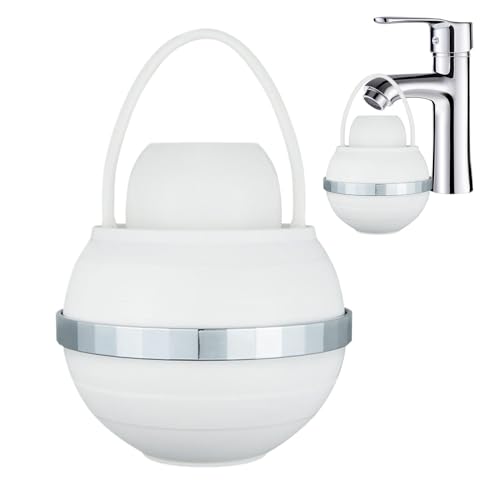 Wasserfilter für Badezimmer, Badewannenfilter für Badewanne, tragbarer Wasserfilter, wiederverwendbarer Filter für Badewannenarmatur, Wasserfilterung, Hartwasserenthärter für Eli von Genérico