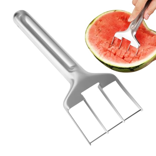 Wassermelonenschneider, Wassermelonenschneider, Küchengerät aus Edelstahl, ideal für Salate, Familientreffen, Picknick im Freien Wassermelonenschneider, Wassermelonenschneider, Küchengerät aus Edelstahl, ideal für Salate, Familientreffen, Picknick im Freien von Genérico