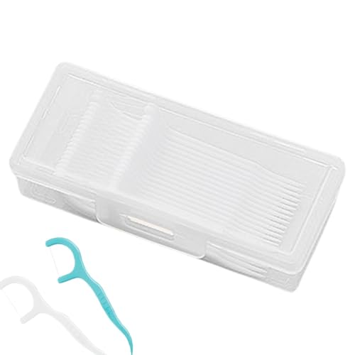 Wattestäbchenhalter, Wattestäbchenspender, transparenter Wattestäbchenhalter, kleine Aufbewahrungsbox, Apothekerflaschen mit Orga-Deckeln von Genérico