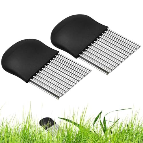 Weeder Unkrautbürste, Crack Weeder Brush Gartenwerkzeug-Set, 2, Crack Weeder Handbuch Crevice Unkrautstecher aus Edelstahl für den Weeder Unkrautbürste, Crack Weeder Brush Gartenwerkzeug-Set, 2, Crack Weeder Handbuch Crevice Unkrautstecher aus Edelstahl für den von Genérico