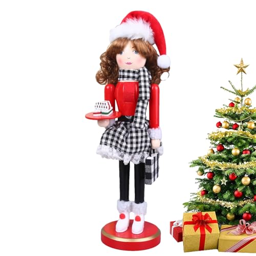 Weihnachts-Nussknacker, Dekoration, Nussknacker-Figur, für Schreibtisch und Präsentation zu Hause, Bücherregal, Kamin, Eingangshalle, Hotel Weihnachts-Nussknacker, Dekoration, Nussknacker-Figur, für Schreibtisch und Präsentation zu Hause, Bücherregal, Kamin, Eingangshalle, Hotel von Genérico