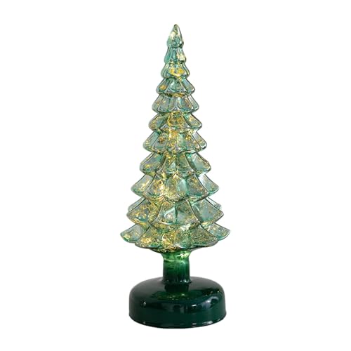 Weihnachtsnachtlicht, Weihnachtsbaumlampe, niedliches Nachtlicht, Baum, Nachtlicht, Urlaubsbeleuchtung, Schreibtischlampe für Weihnachtsbaum mit glitzerndem Licht von Genérico