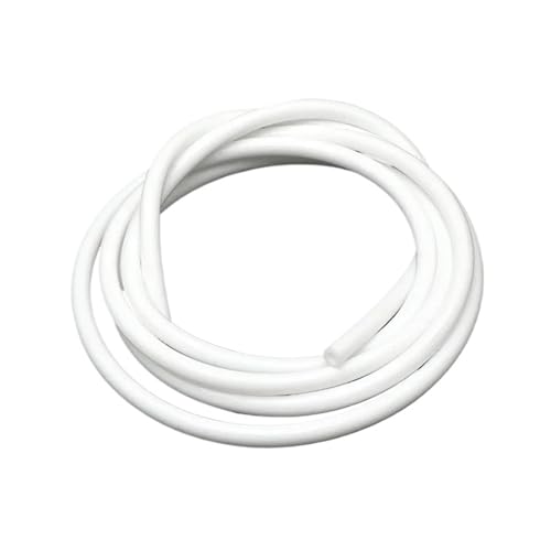 Weißer Gummischlauch ID 0,5 1 2 3 4 5 6 7 8 9 10 12 14 16 18 20 25 32 mm flexibel (5 Meter ID 16 mm x 21 mm Außendurchmesser) von Genérico