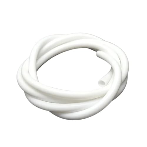 Weißer Silikonkautschukschlauch zur Bewässerung von Aquarienrohren (1 Meter ID 14 mm x 18 mm OD) von Genérico