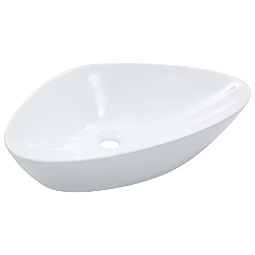 Wenjingqi 143901 Waschbecken, 58,5 x 39 x 14 cm, Keramik von Genérico